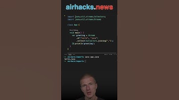 No More Package Imports In main() #java #shorts #coding #airhacks