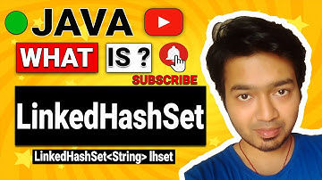 🔴 LinkedHashSet Java internal working implementation Tutorial in Debug Style dry run Basic ENGLISH