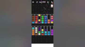 Ball Sort   Level 5981