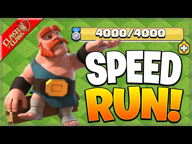 NEW Clan Games Speed Run WORLD RECORD?! (Clash of Clans) 