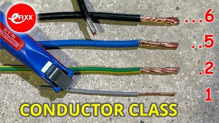UNDERSTANDING CLASSES of ELECTRICAL CONDUCTORS - lets get counting!