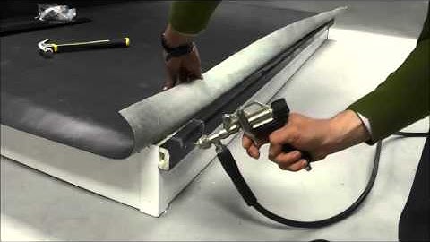 Sure Edge ® Gutter Trim with Built in Batten Installation