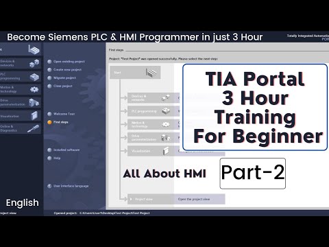 TIA Portal :- 3 Hour Complete Training | Part-2 | English