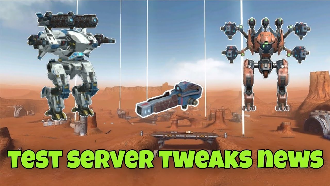 [WR] 💥 Test server Tweaks news for Typhon owners || war robots ...