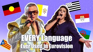 All Languages Ever Used in Eurovision
