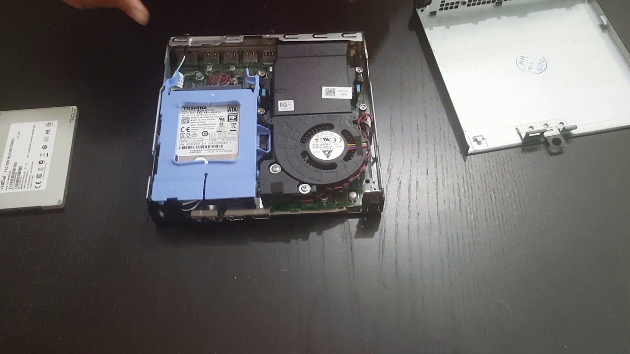 How to upgrade the DELL 3020 Hard drive - YouTube