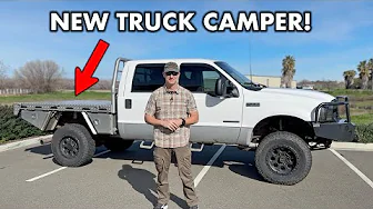 New Flatbed Truck Camper Build! Hawk+ by Four Wheel Campers