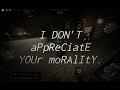 Forsaken survivor and Killers AFK messages