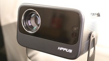 [Auto Focus/Keystone]HIPPUS Projector with WiFi 6 and Bluetooth, Projector 4K Supported 1080P Native
