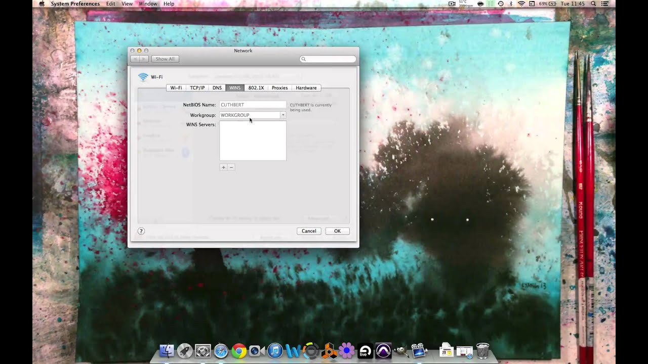 sharing in windows 7 for mac