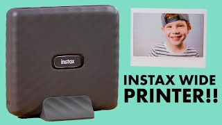 Fuji Instax Link Wide Printer - the first wide instax printer!
