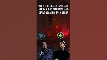 wanneer de healer en de tank zich in een slechte situatie bevinden #wow #worldofwarcraft #warcraft