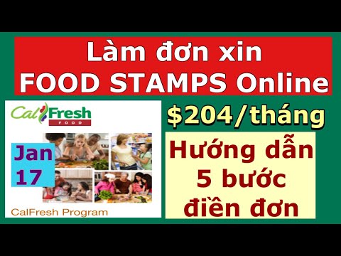 Video #226] HƯỚNG DẪN Điền đơn xin FOOD STAMPS Online ở... - youtube