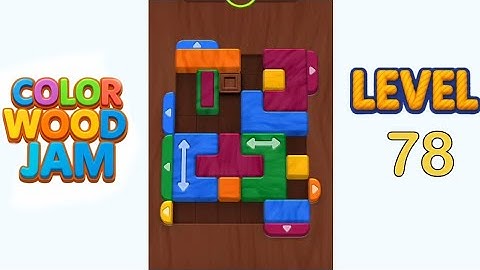 Color Wood Jam Level 78 Walkthrough Solution
