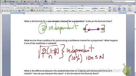 Mr. Eicher Presents AP Stats: 8.2a One Sample Z Interval for a Proportion