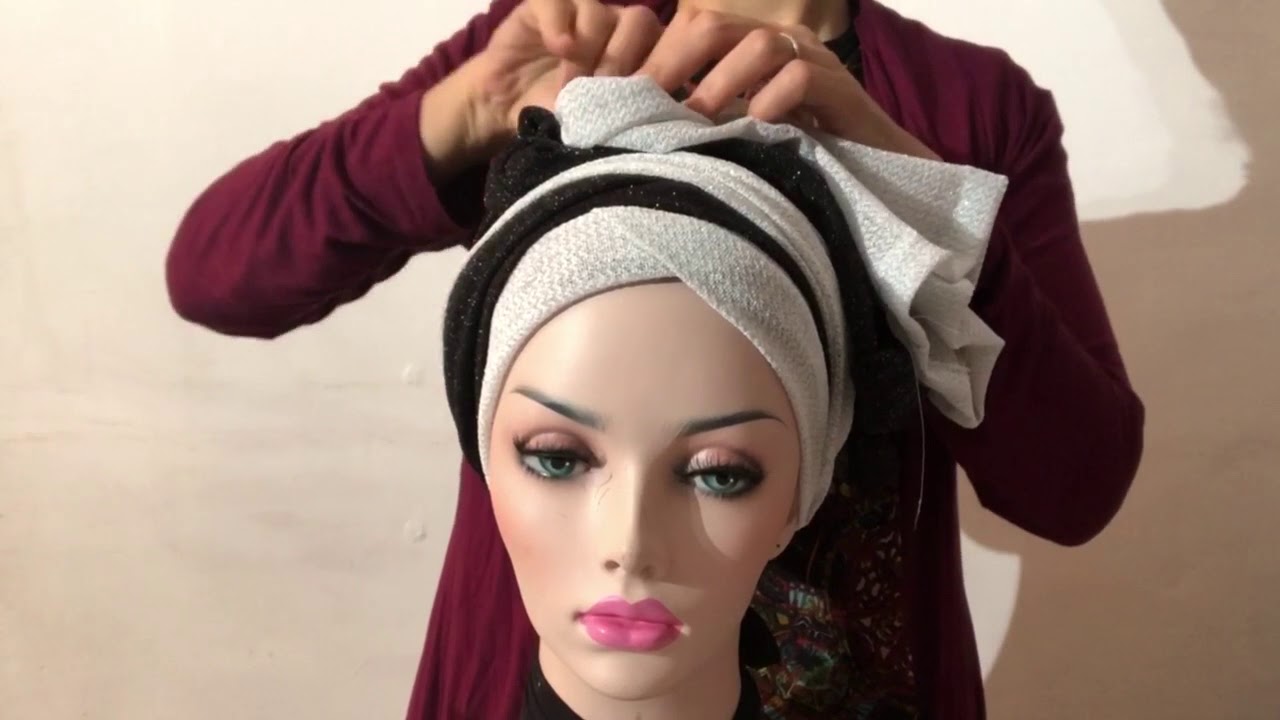 coverlee wrap /tying/easy/fast/head scarf/headcovering