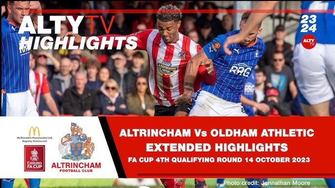 ALTRINCHAM Vs 1874 Northwich, Match Highlights, Cheshire Senior Cup