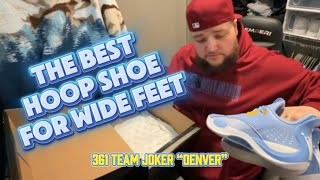 The Best Hoop Shoe for wide feet ? 361 Team Joker (Nikola Jokic Shoe)
