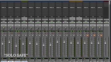 Working with Submixes in Pro Tools