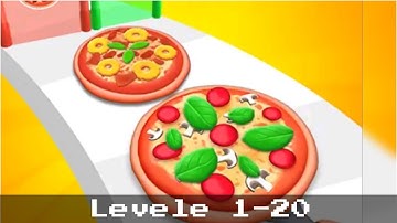 I Want Pizza Levels 1-20 walkthrough Gameplay (Android) #androidgameplay #iwantpizza