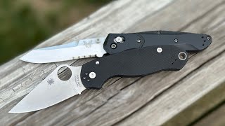 Benchmade 940 vs Spyderco Para 3