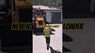 Purchase of a new JCB backhoe loader. #fs25 #shorts #jcb