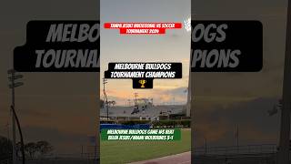 Melbourne Bulldogs Tournament Champions 🏆🔥 Tampa Jesuit Invitational HS Soccer Tournament 2024