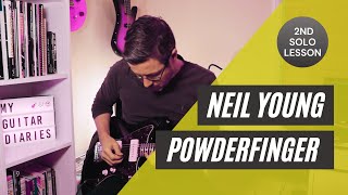Powderfinger - Neil Young - 2nd Guitar Solo Lesson