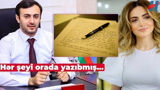 Tanınmış jurnalistın həyat yoldaşı Orxanın məktubu üzə çıxdı - Hər şeyi orada yazıbmış...