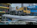Newly designed 3-axle RC truck with crane.