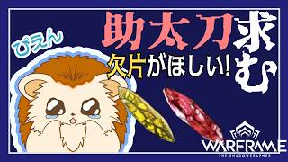 【Warframe】助けてテンノ!! アルコンの欠片を集めに行くぞ！🦔💨【参加型】