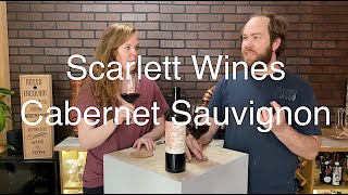Tasting Wine reviews Scarlett Wines Cabernet Sauvignon