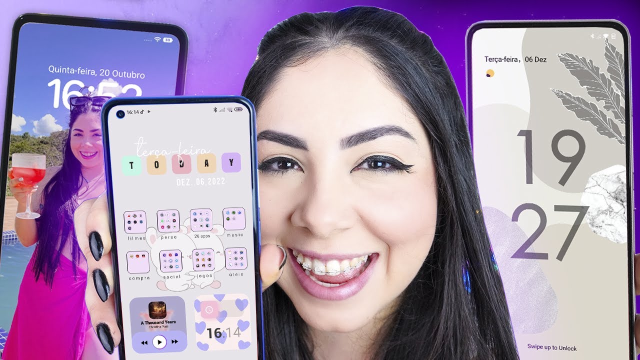 Meu XIAOMI ficou LINDO! Os melhores TEMAS MIUI