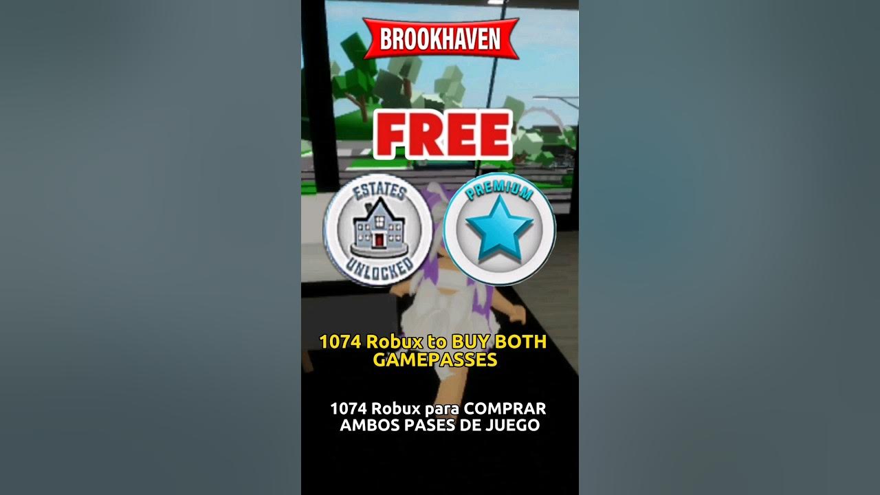 How To Get BROOKHAVEN PREMIUM For FREE! (BROOKHAVEN hacks) #shorts 