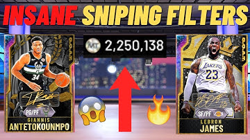 THE BEST SNIPING FILTERS IN NBA 2K20 MYTEAM