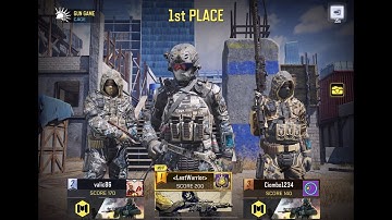 Call of Duty® Mobile gameplay on Gun Game Moshpit mode with random map selection
