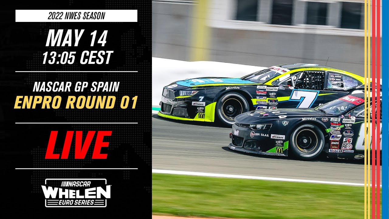 LIVE EuroNASCAR PRO Round 01 NASCAR GP SPAIN 2022