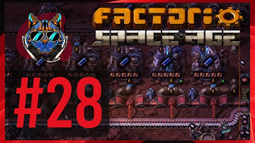 #28 Super Supercapacitors | Lets Play Factorio Space Age DLC
