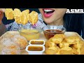 ASMR CHEESY CORN DOG + MCDONALDS CHICKEN NUGGETS + CHEESE SAUCE (EATING SOUND) NO TALKING | SAS-ASMR