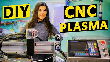 A GIRL builds CNC plasma cutting machine. DIY. Part 2. Lucia