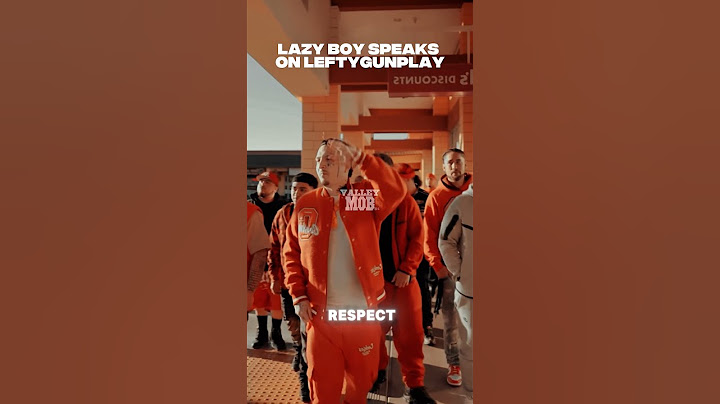 Lazy Boy Speaks On LeftyGunPlay.