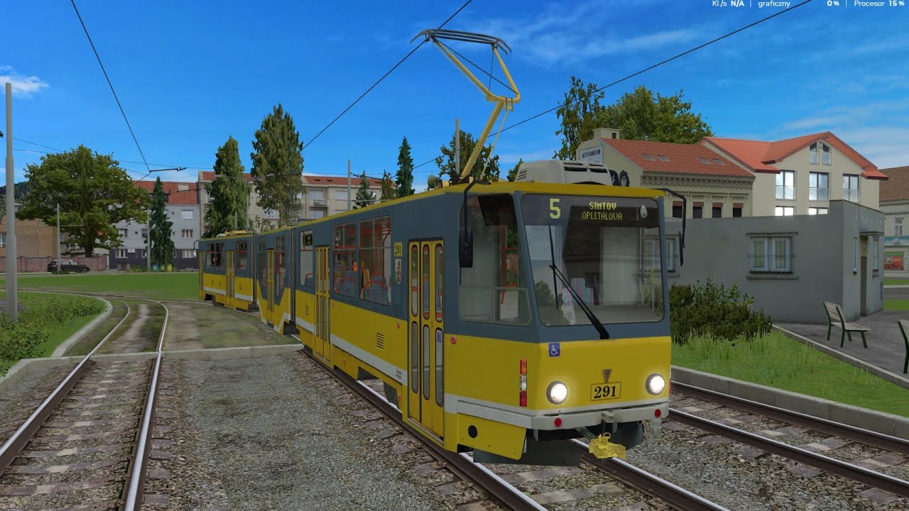 Simt Simulator 1.8.101 - Linia 5 - Tatra KT8D5R.N2P