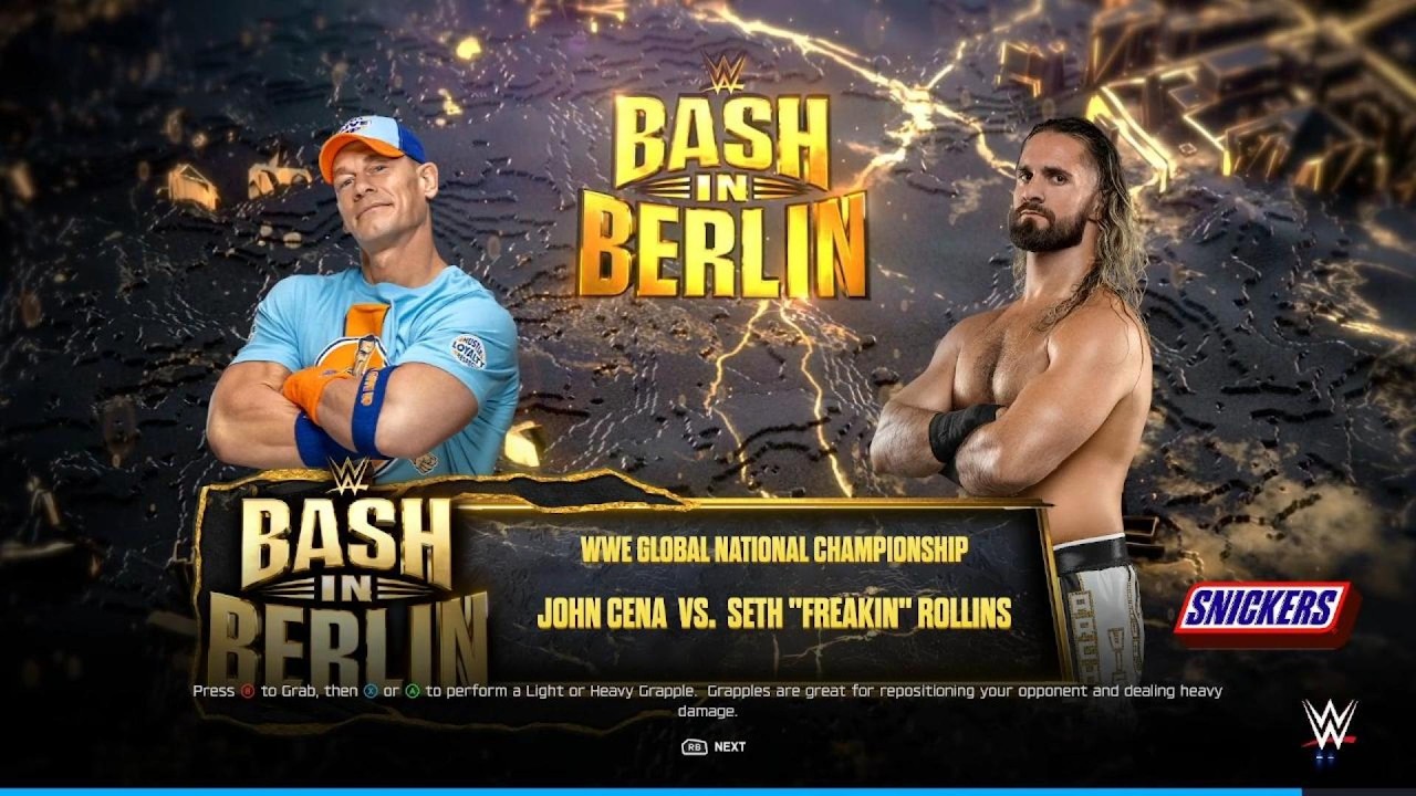 WWE 2K25 John Cena vs Seth ''Freakin