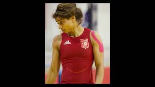 Marwa Al-Amri Female Cut Singlet Styles. Wrestling Champion! #shorts #fashion