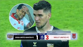 HIGHLIGHT LANGKA: NICK KUIPERS DI OBOK² CIRO❗CUPLIKAN PERTANDINGAN DEWA UNITED VS MALUT UNITED