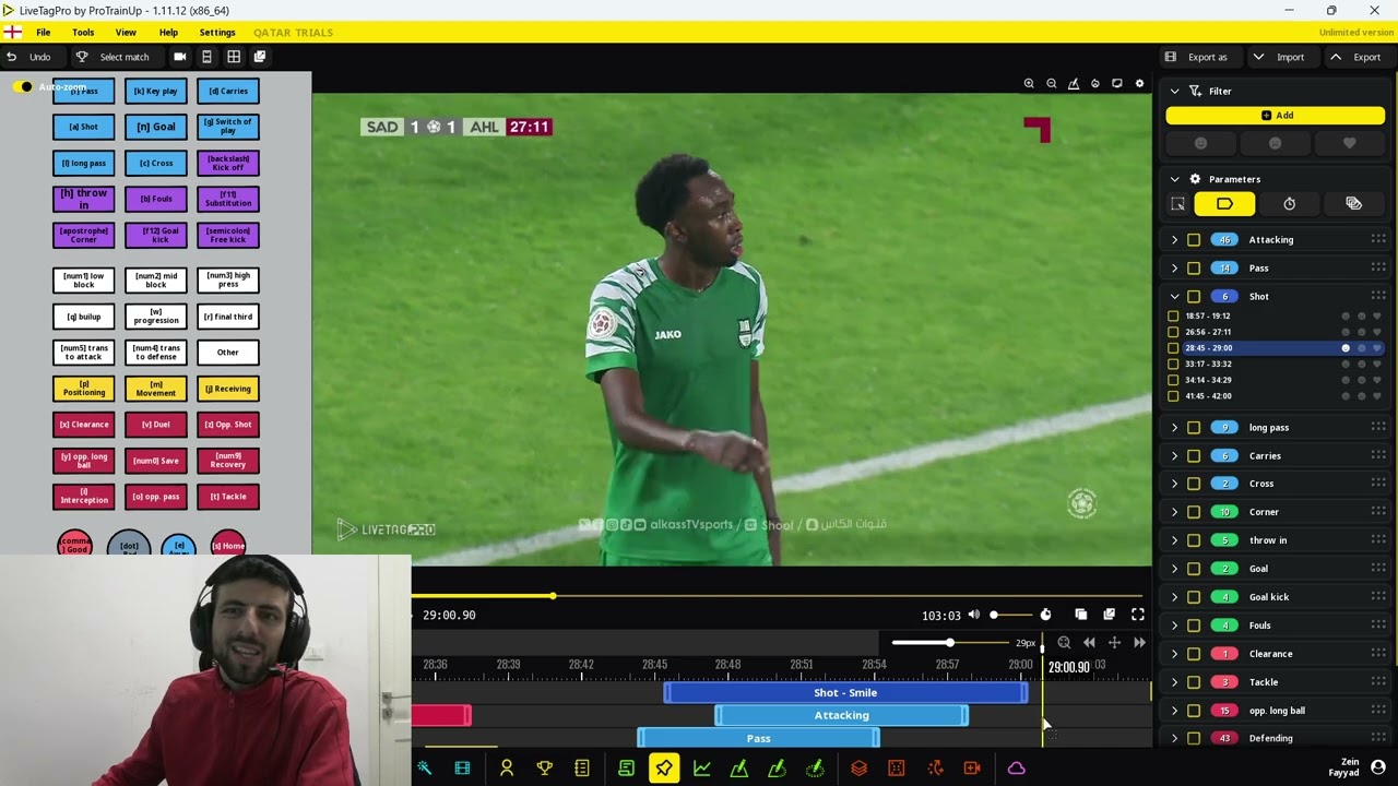 Learn Football Analysis: A Step-by-Step Analyst Tutorial — Transcript