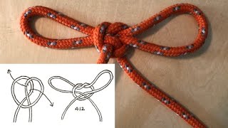 ABOK #412 Ashley Book of Knots - Handcuff Knot