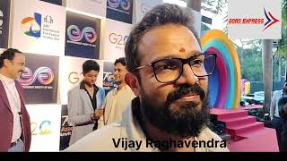 Vijay Raghavendra at Red Carpet #iffi54