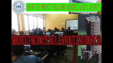 how to print layout and model follow shortcut SC 1.100 . Z.S XP
