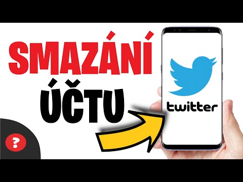 Jak SMAZAT ÚČET NA TWITTERU | Návod | Twitter / MOBIL